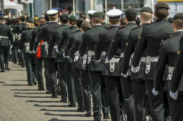 Militärparade — Stockfoto