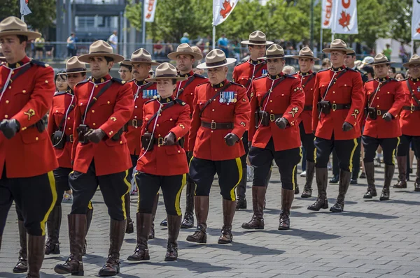 Militärparade — Stockfoto