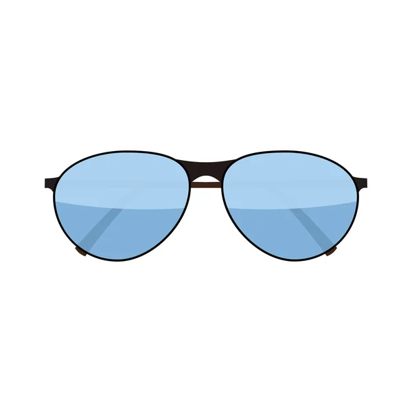 Vektorové módní brýle izolované na bílém. — Stockový vektor