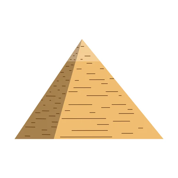 Ägyptische Pyramiden Vektor Illustration — Stockvektor