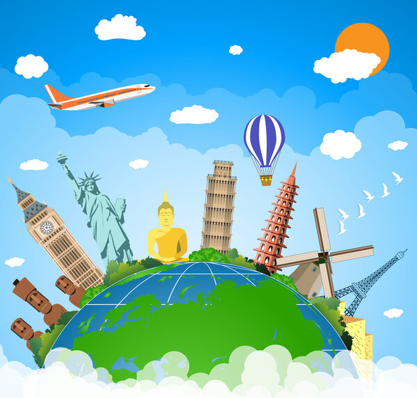 The concept of travel.