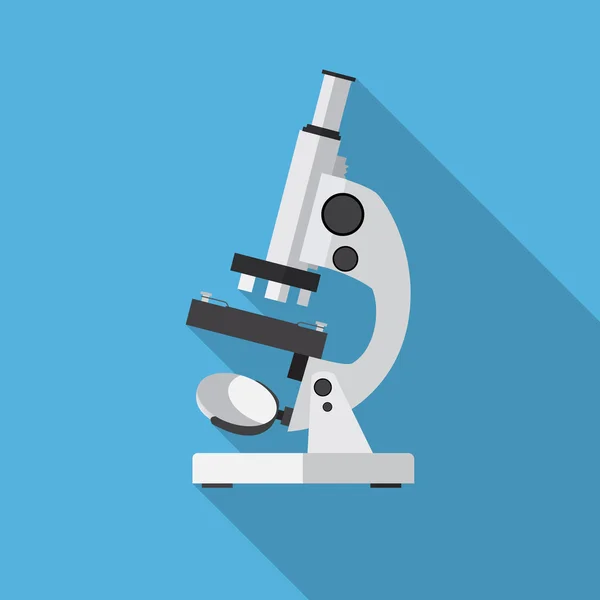 Microscoop pictogram, moderne — Stockvector