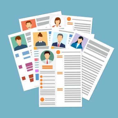 Fotoğraf, belgeleri ile CV kavramı devam.