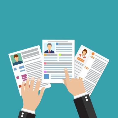 Fotoğraf, belgeleri ile CV kavramı devam.