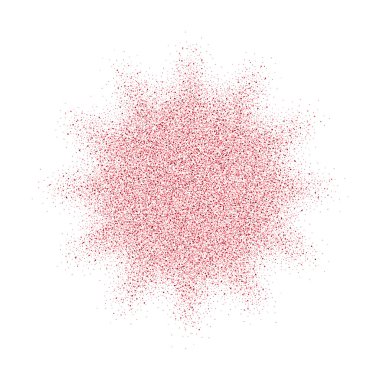 beyaz zemin üzerine kırmızı glitter doku sıçrama