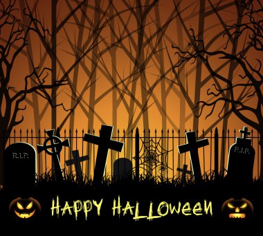 Mezarlık mezarlık mezar ormandaki