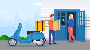 kurye karakter dağıtım servisi