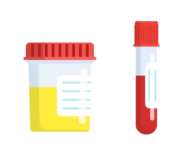 Teste laboratorial de análise médica —  Vetores de Stock