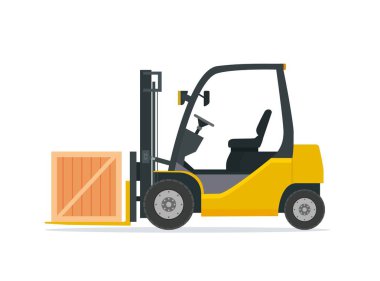 Sarı forklift
