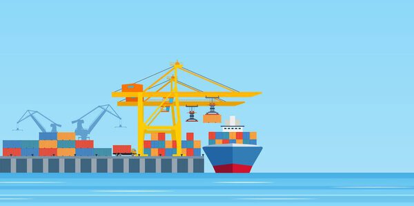 Metropolis cargo seaport