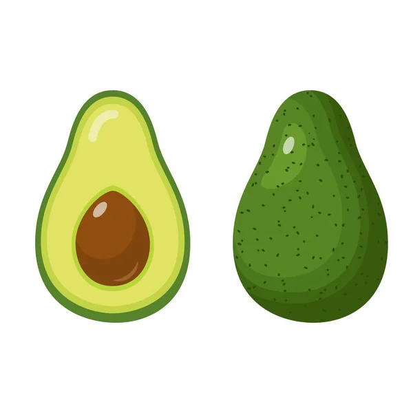 Icono de la comida de aguacate. — Vector de stock