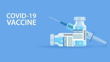 Coronavirus aşısı ve şırınga enjeksiyonu I