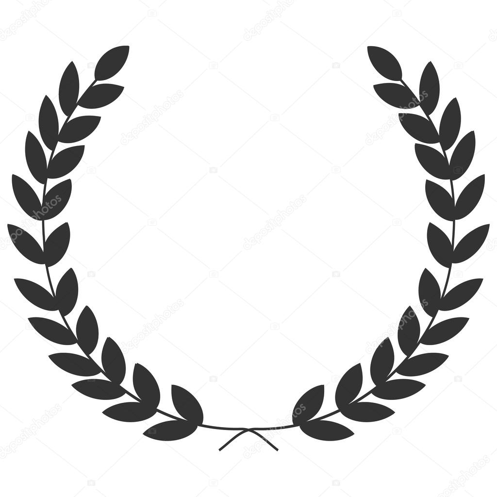 A laurel wreath - symbol of victory and achievement. 