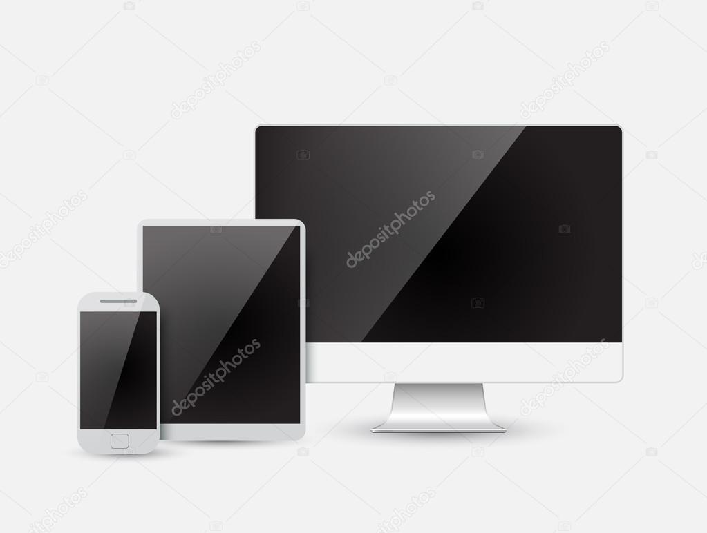 Modern device - monitor, computer, phone, tablet 