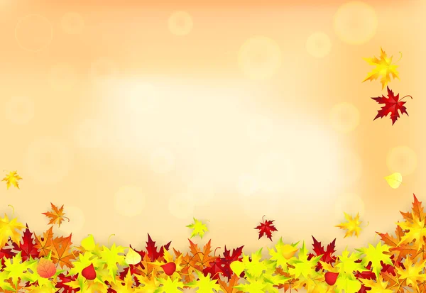 Cornice autunno — Vettoriale Stock