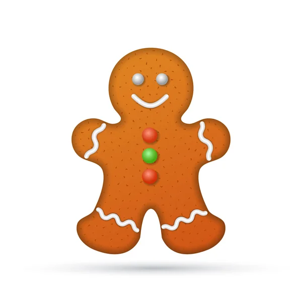 Gingerbread man — Stock Vector