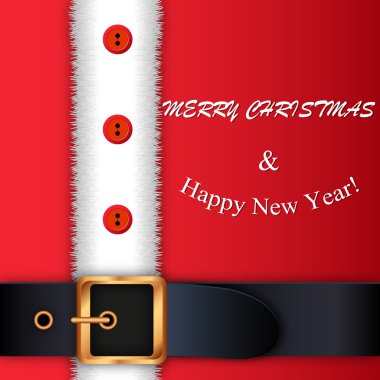 Kırmızı Noel Baba kıyafeti,