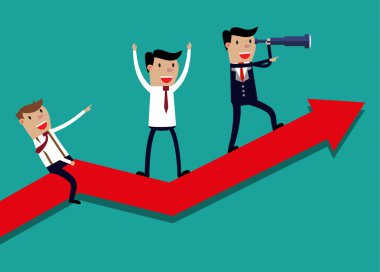 Teleskop ve başarı için onun takım lider takım lideri vardır