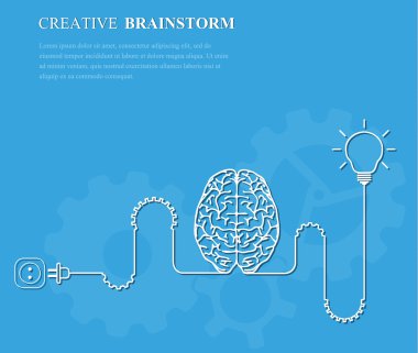 yaratıcı beyin fırtınası kavramı iş fikri