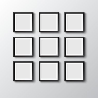 Altı kare duvara asmak