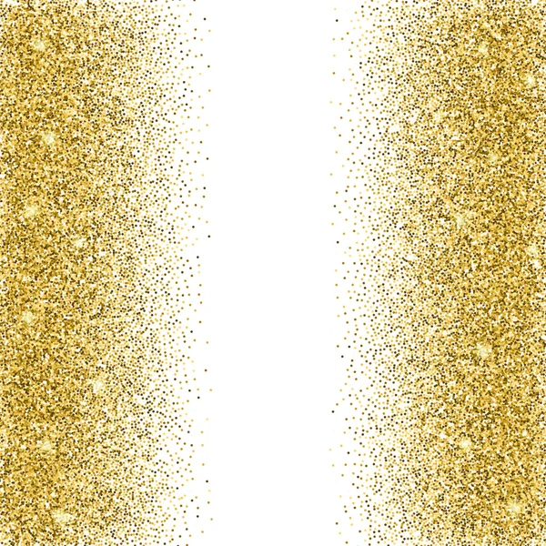 Goldglitzerhintergrund. — Stockvektor