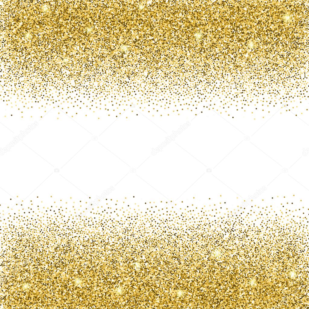 Gold Glitter Background Svg