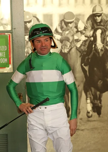 Hall of Fame Jockey kent desormeaux — Stockfoto