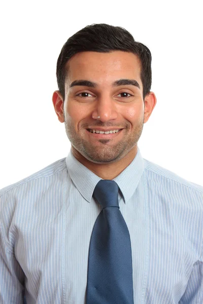 Rostro sonriente de un hombre de negocios —  Fotos de Stock