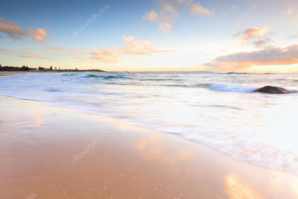 Beautiful morning at Australian beach