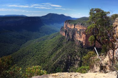 Grose Valley Blue Mountains Australia clipart