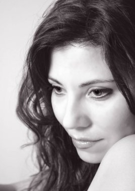 Çok güzel bir kadın Huzurlu düşünceler