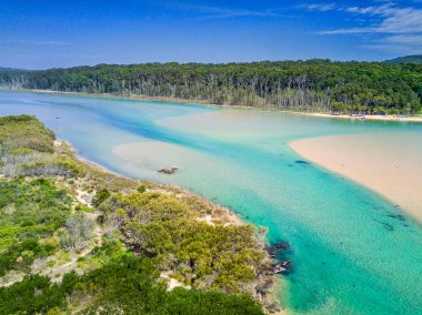 Durras Gölü Koyu, Avustralya Güzel bir yaz günü