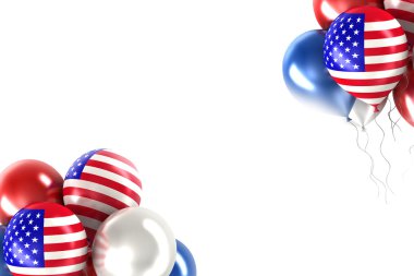 sembolleri ve ABD ile topları.