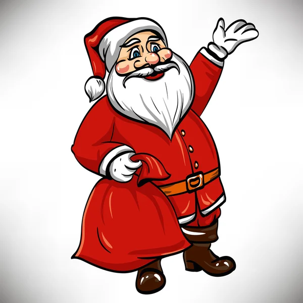 Vektor Weihnachtsmann — Stockvektor