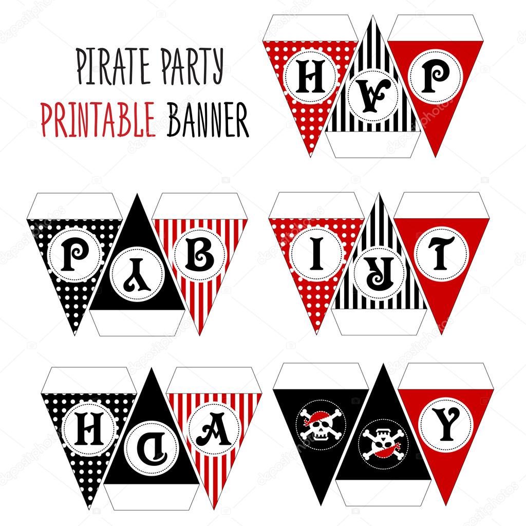 Free Printable Pirate Party Decorations