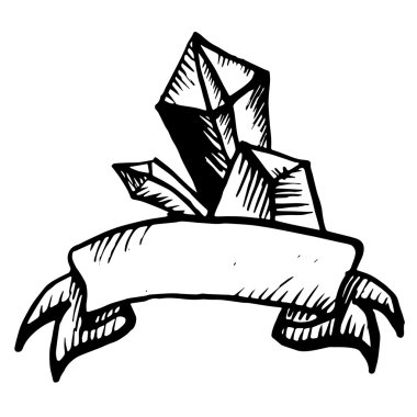 Çizim stili boho unsurları el