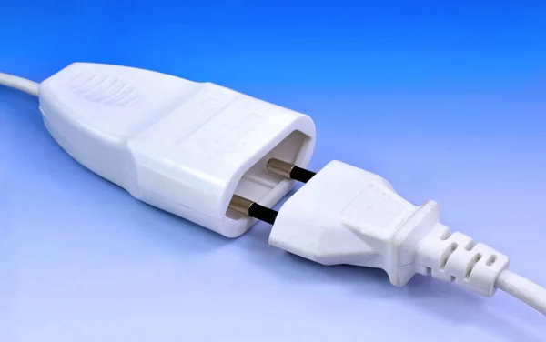 Electric Devise Plug Gradient — Stock Photo, Image
