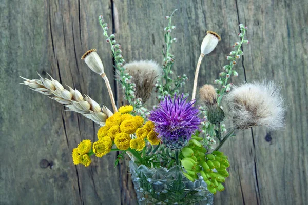 Színes Virágok Virágok Textúrával — Stock Fotó