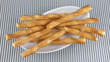  Der Schale mit Textur 'da Salzstange