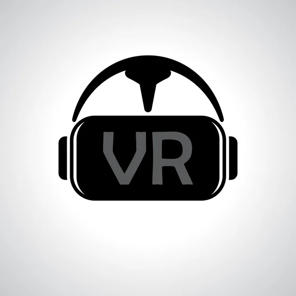 Realidade virtual óculos fundo —  Vetores de Stock