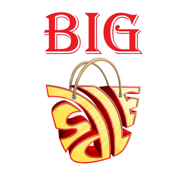 Big Sale Bag — Stockvektor