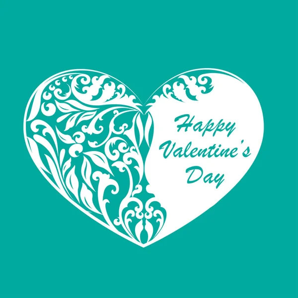 San Valentín corazones con texto — Vector de stock