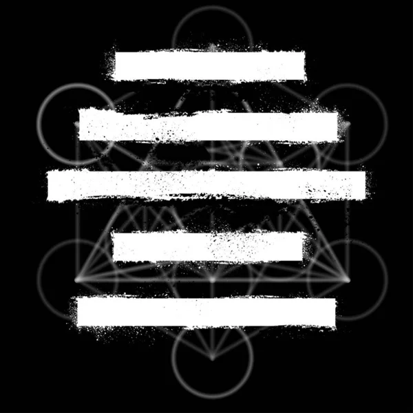 Grunge lignes blanches — Image vectorielle