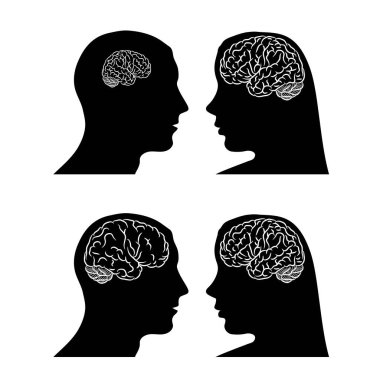 Beyni olan adam ve kadın