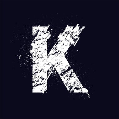 Grunge harf k
