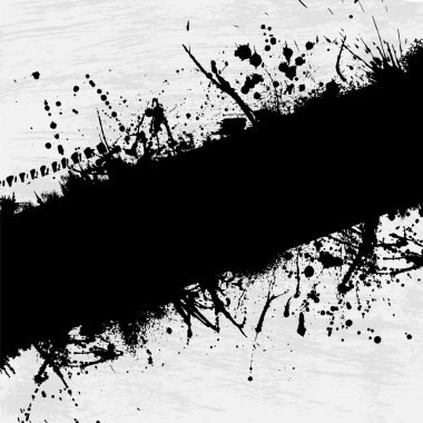 Grunge çerçeve lekesi