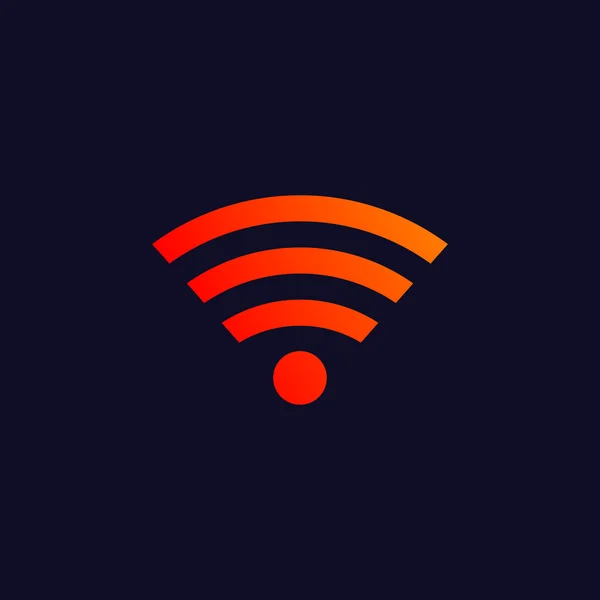 Wireless communication icon — Stock Vector