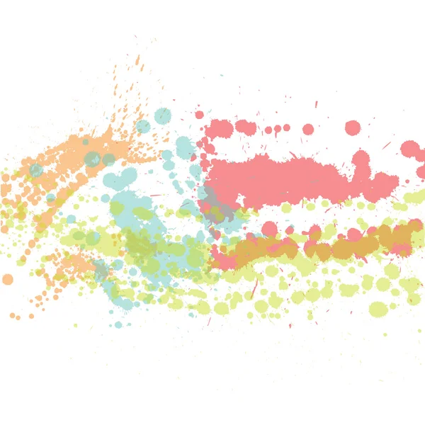 Гранж blots кольори — стоковий вектор