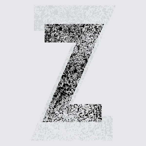 Lettre Z — Image vectorielle