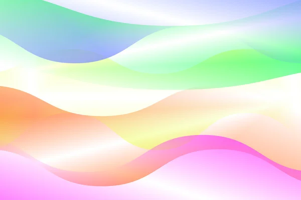 Colorido ondulado abstrato fundo — Fotografia de Stock